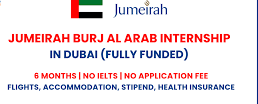 Dubai Internship 2025 at Jumeirah Burj Al Arab (Fully Funded)