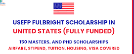 USEFP Fulbright Scholarship in the United States, 2026 (Fully Funded)